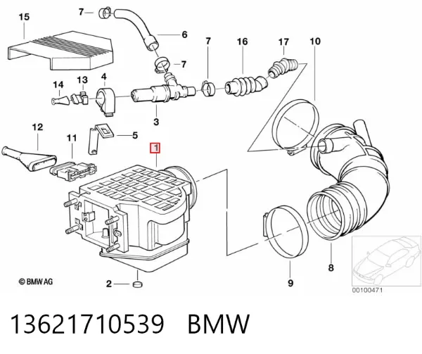 ДМРВ BMW 5 E28