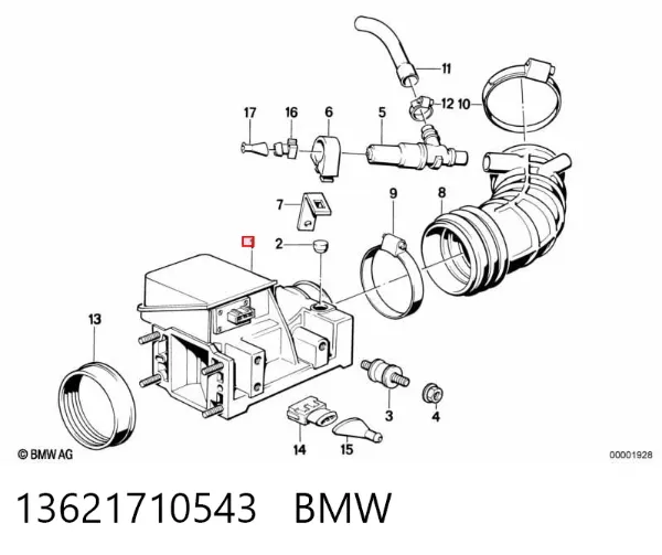 ДМРВ 13621710543 BMW