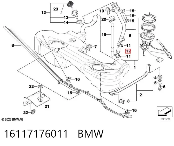  16117176011 BMW