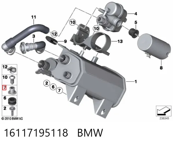  16117195118 BMW