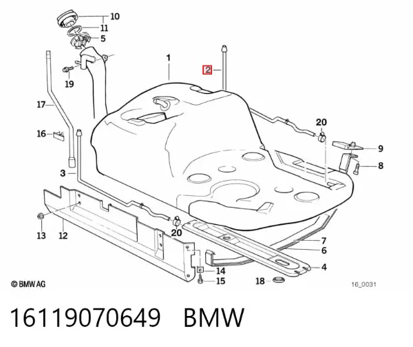  16119070649 BMW
