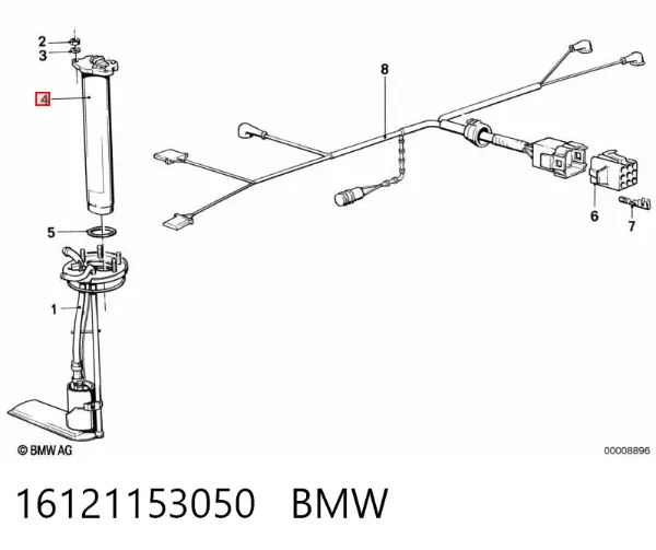  16121153050 BMW