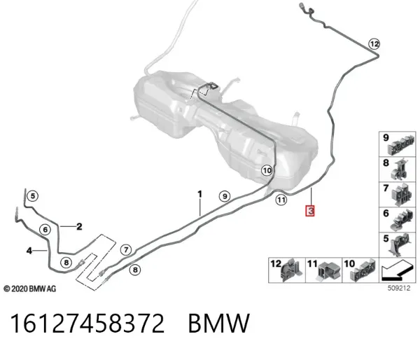  16127458372 BMW