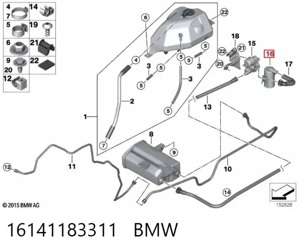  16141183311 BMW