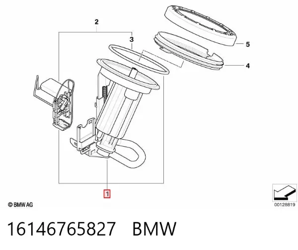 Бензонасос 580207323 Bosch
