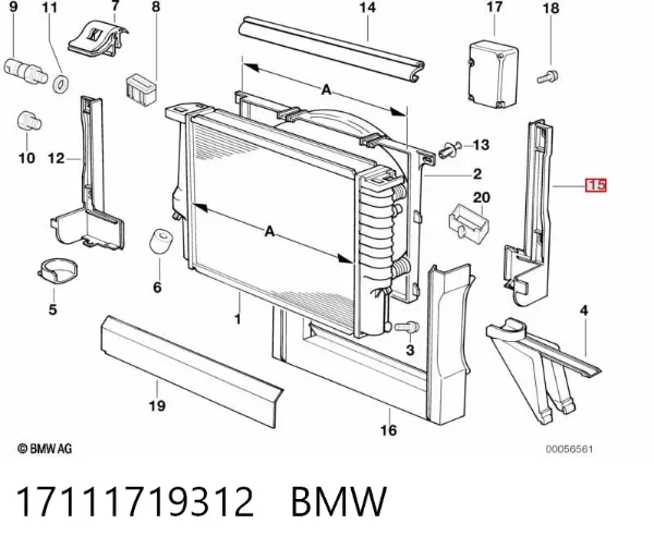  17111719312 BMW