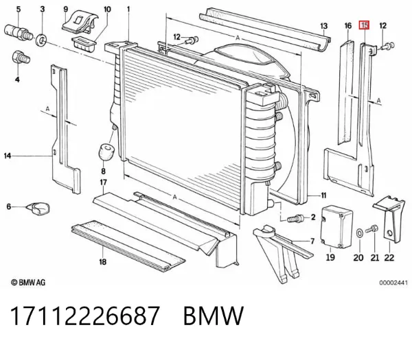  17112226687 BMW