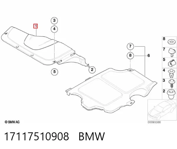 17117510908 BMW