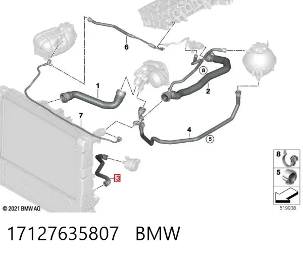  17127635807 BMW