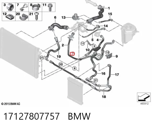  17127807757 BMW