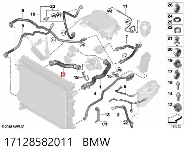  17128582011 BMW