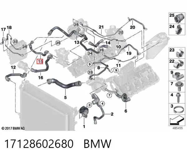  17128602680 BMW