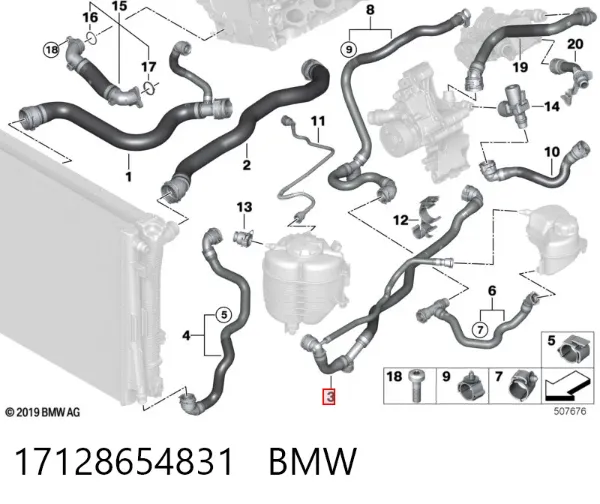 17128654831 BMW