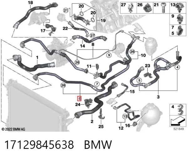  17129845638 BMW
