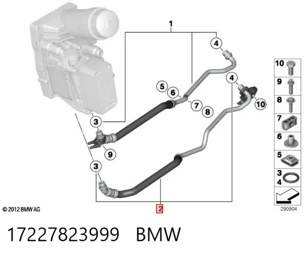  17227823999 BMW