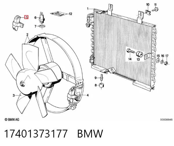 Резистор пічки 17401373177 BMW