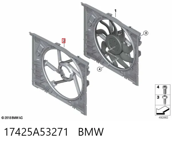  17425A53271 BMW