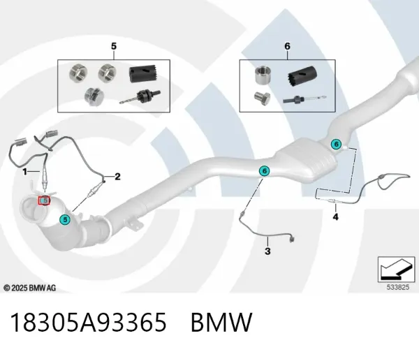  18305A93365 BMW
