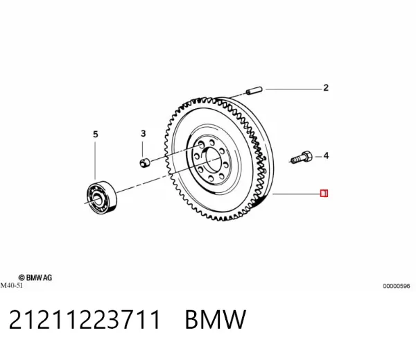 Маховик 21211223711 BMW