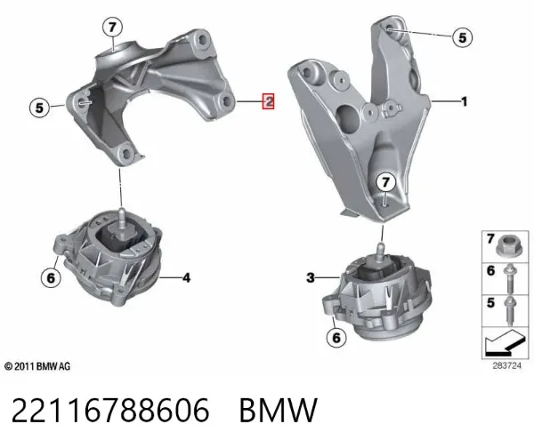  22116788606 BMW