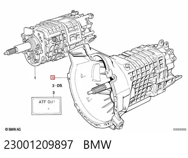 Коробка передач 23001209897 BMW