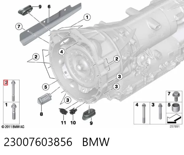  23007603856 BMW