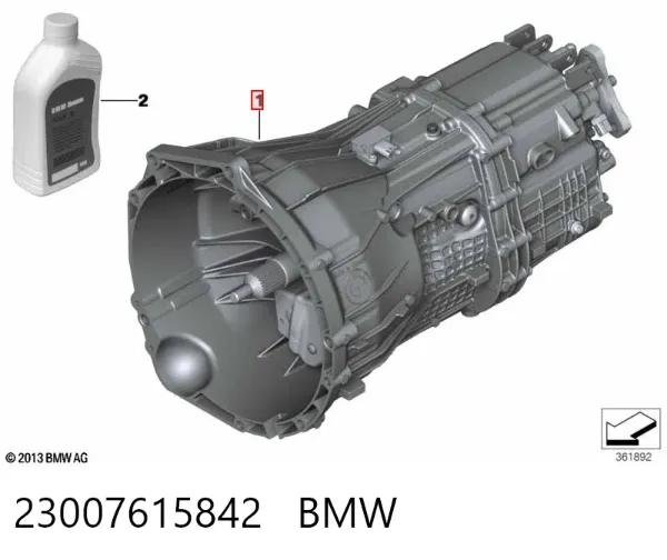 Коробка передач 23007615842 BMW