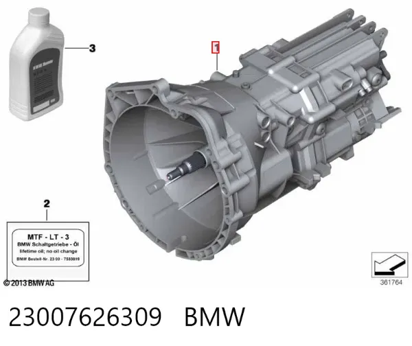 Коробка передач 23007626309 BMW