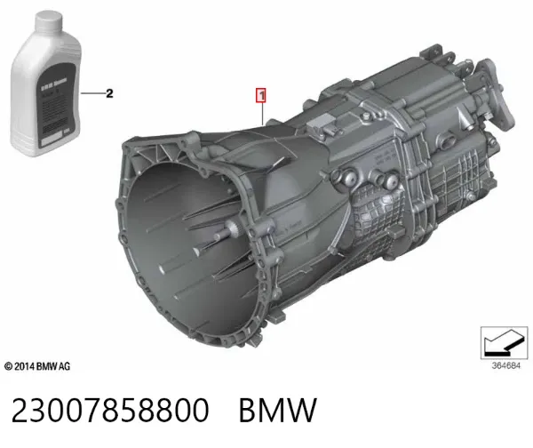 Коробка передач 23007858800 BMW