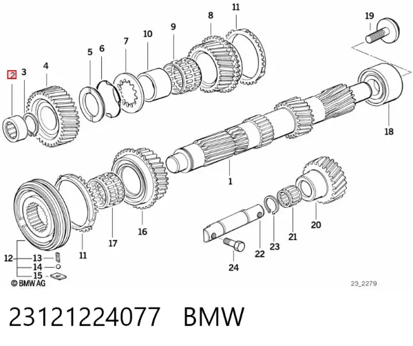  23121224077 BMW