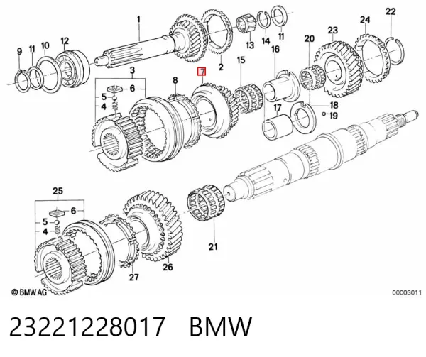  23221228017 BMW