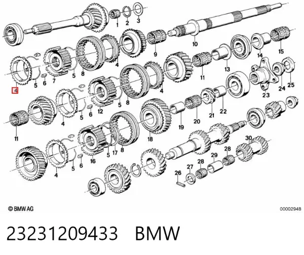  23231209433 BMW