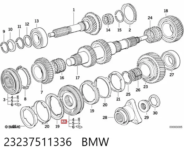  23237511336 BMW