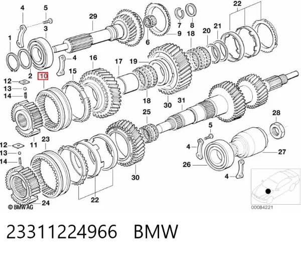  23311224966 BMW