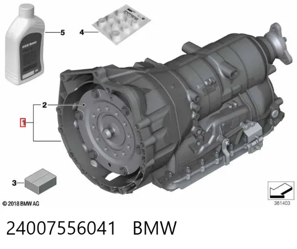 АКПП 24007556041 BMW