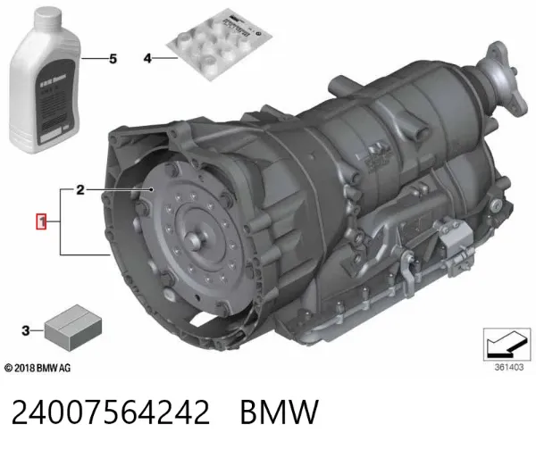 АКПП 24007564242 BMW