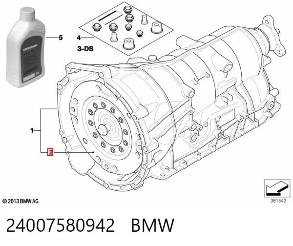 Гідротрансформатор АКПП 4168024245 ZF Parts