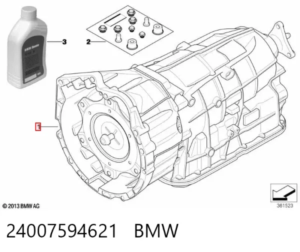 Коробка передач 24007594621 BMW