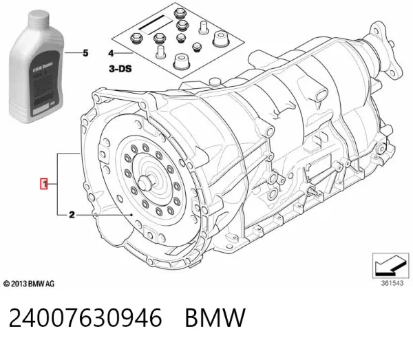 АКПП 24007630946 BMW