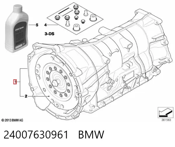 АКПП 24007630961 BMW