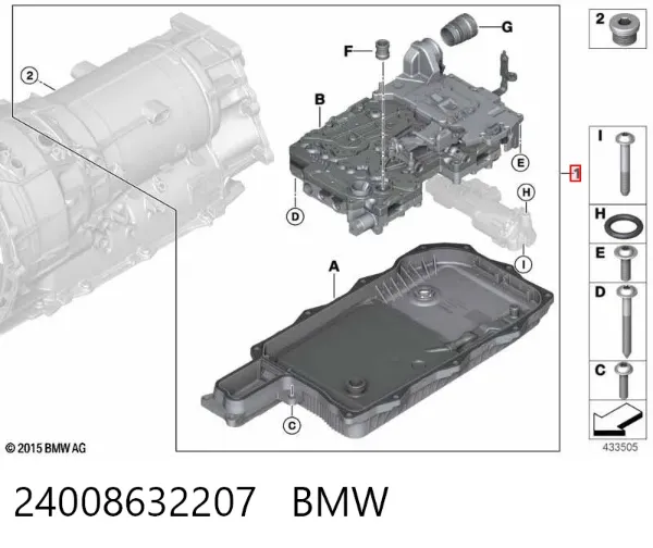  24008632207 BMW