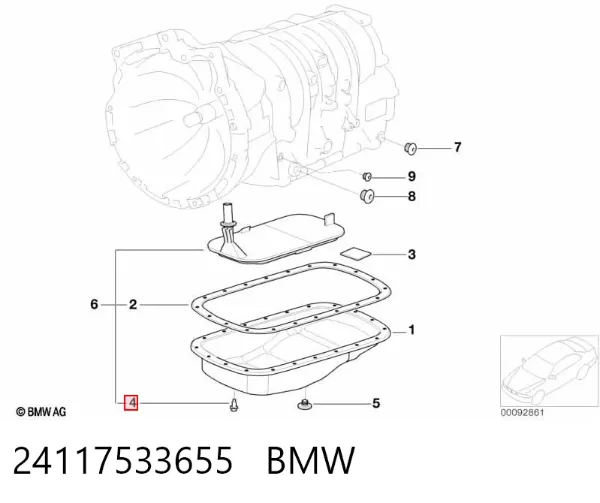  24117533655 BMW