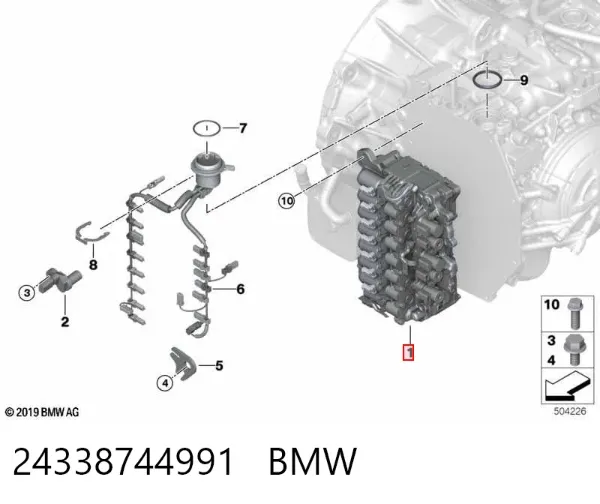  24338744991 BMW