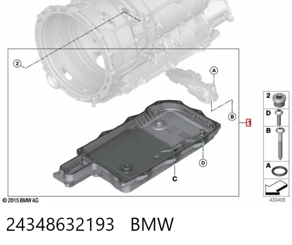  24348632193 BMW