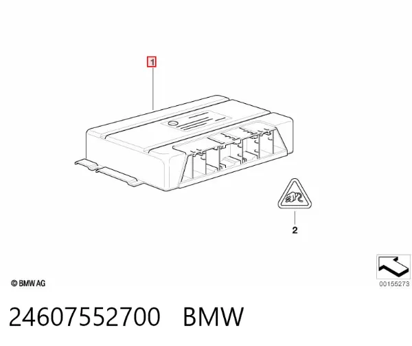Модуль (ЕБУ) АКПП електронний 24607552700 BMW