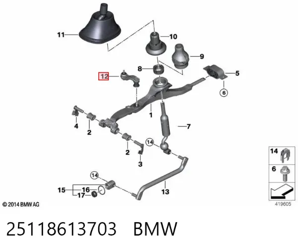  25118613703 BMW