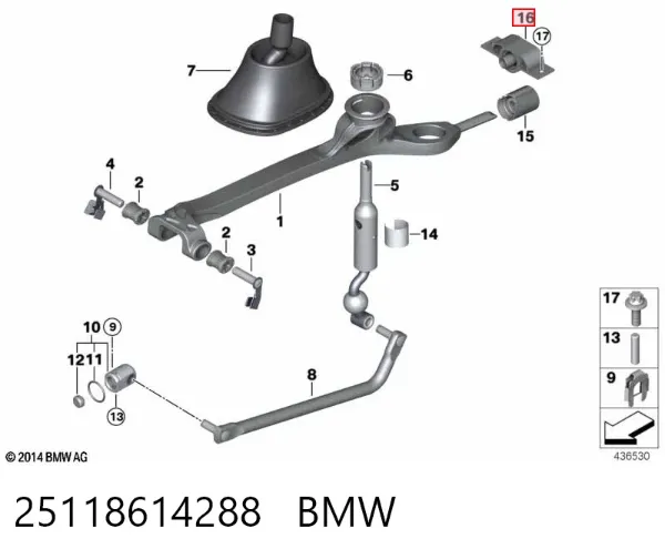  25118614288 BMW