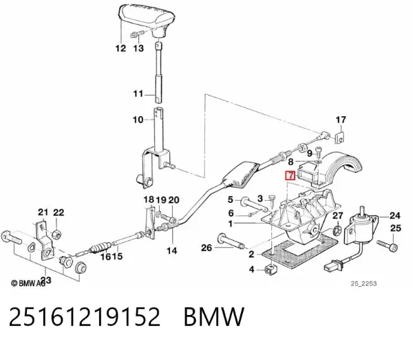  25161219152 BMW