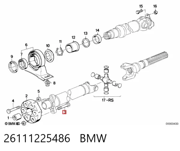  26111225486 BMW