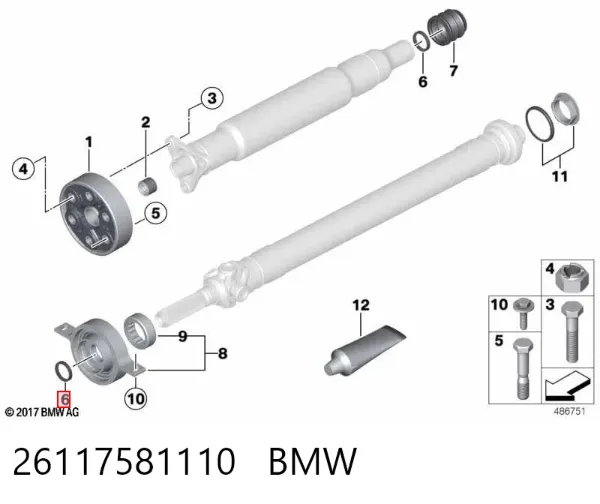  26117581110 BMW